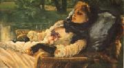 James Tissot The Dreamer(Summer Evening) oil painting picture wholesale